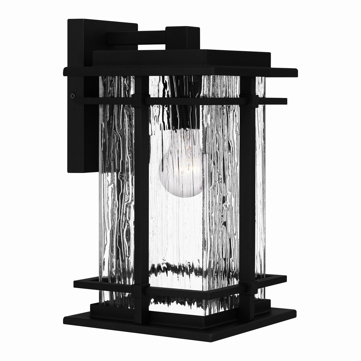 McAlister One Light Outdoor Wall Mount Earth BlackOutdoor wall sconces with motion sensor
