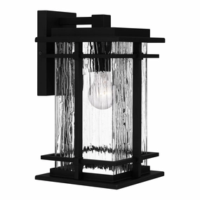 McAlister One Light Outdoor Wall Mount Earth BlackOutdoor wall sconces with motion sensor