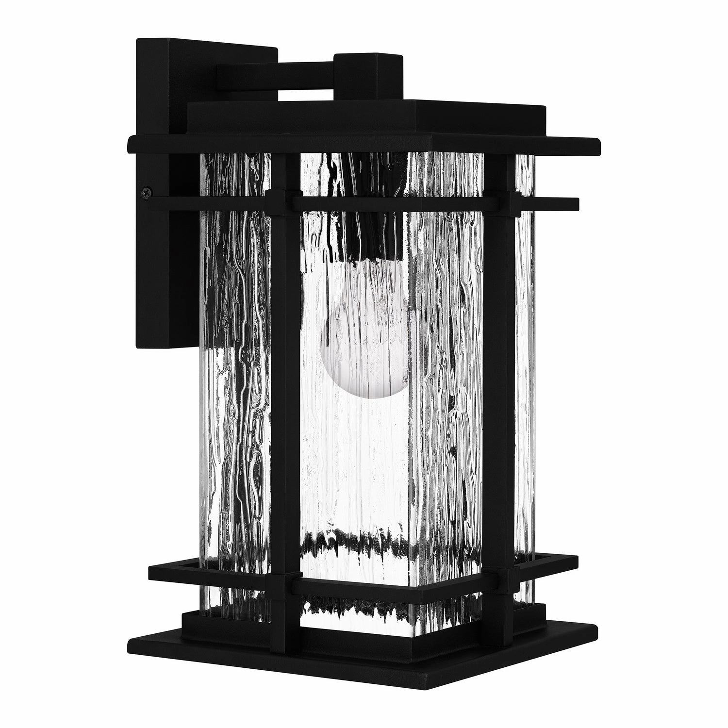 McAlister One Light Outdoor Wall Mount Earth Black