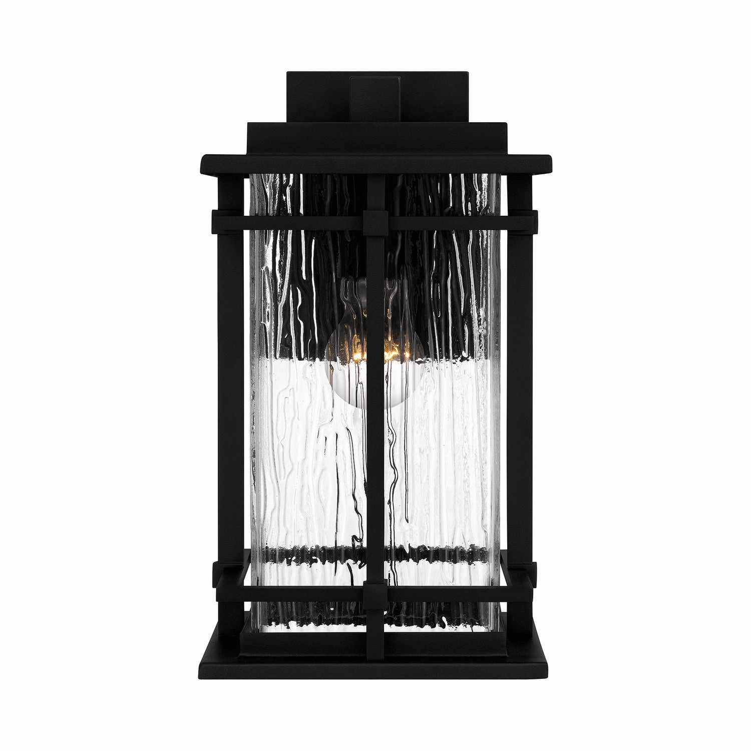 McAlister One Light Outdoor Wall Mount Earth Black