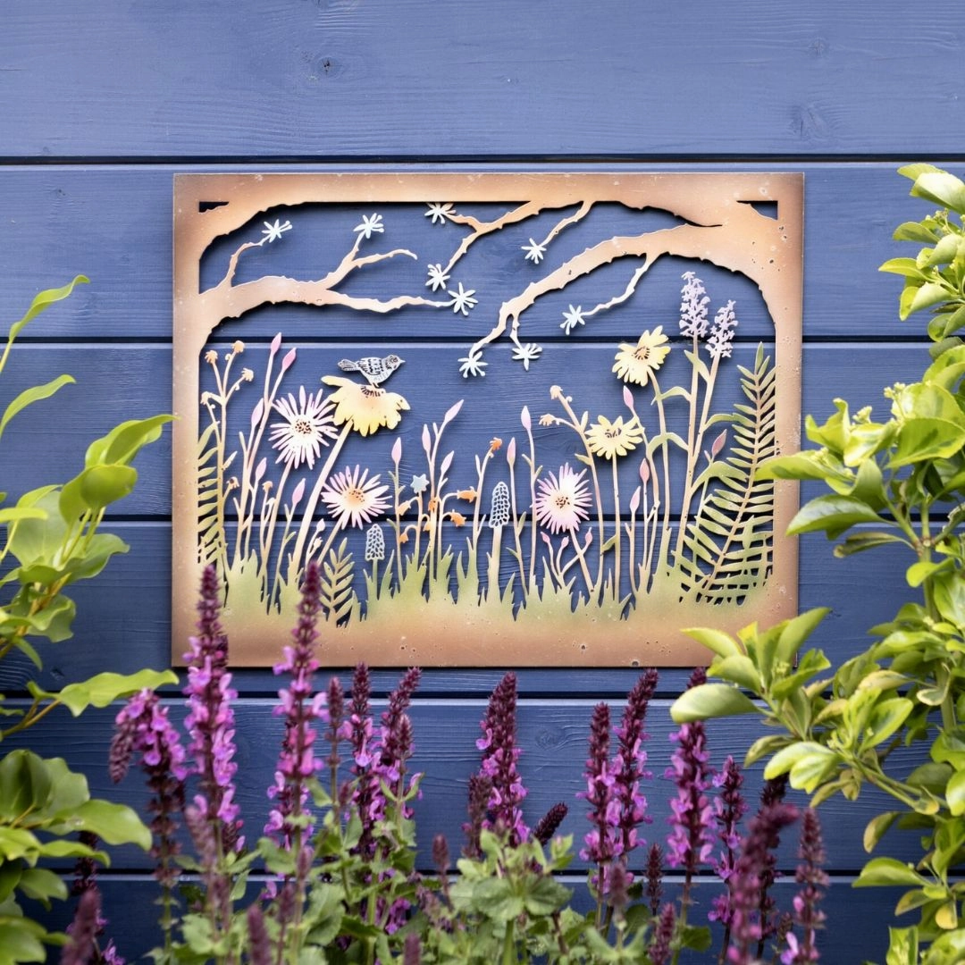 Meadow Wall Plaqueoutdoor garden decorative ornaments