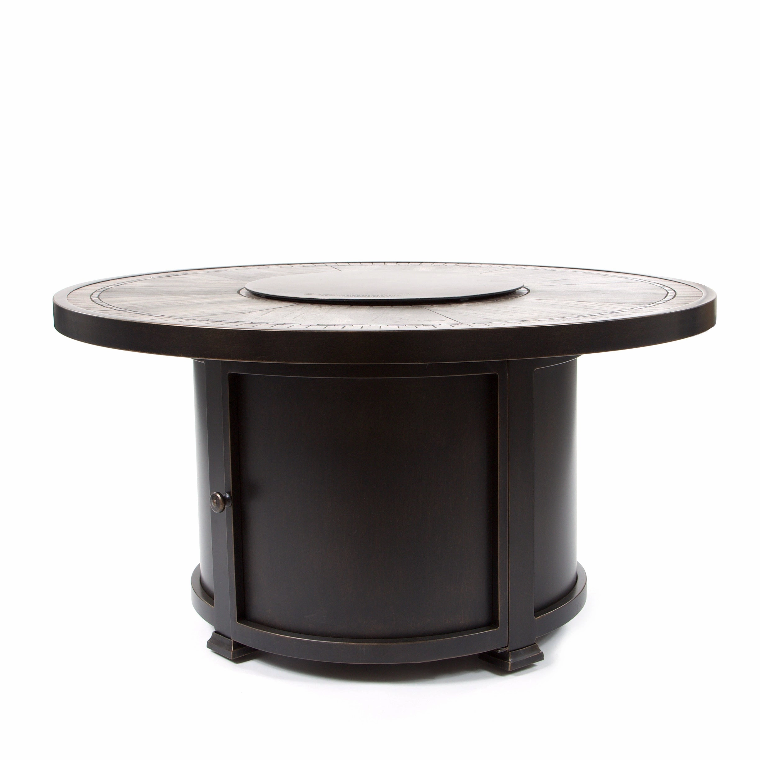 Melrose 48" Round Porcelain Top Fire Pit