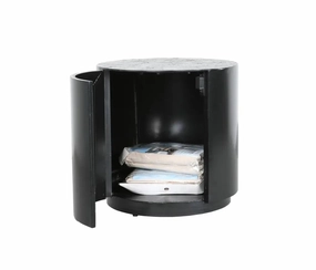 Mesa 18" Round Storage Side Tableoutdoor patio furniture set