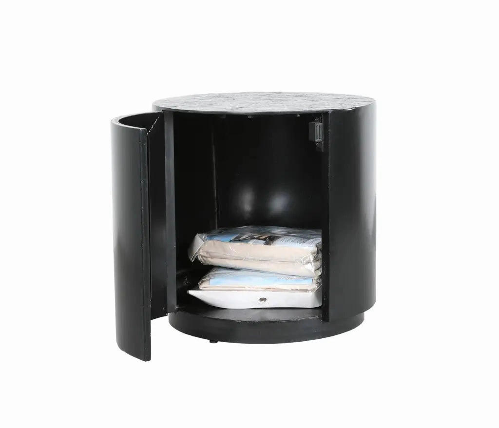 Mesa 18" Round Storage Side Tableoutdoor patio furniture set
