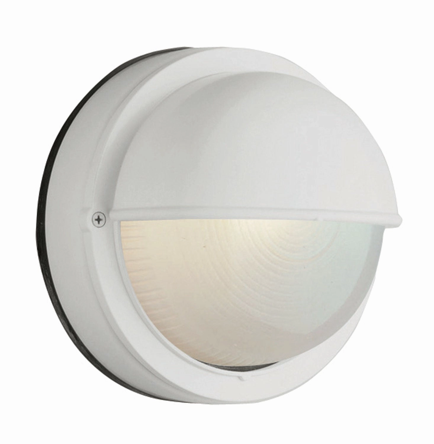 Mesa II One Light Bulkhead WHITEOutdoor wall sconces with motion sensor