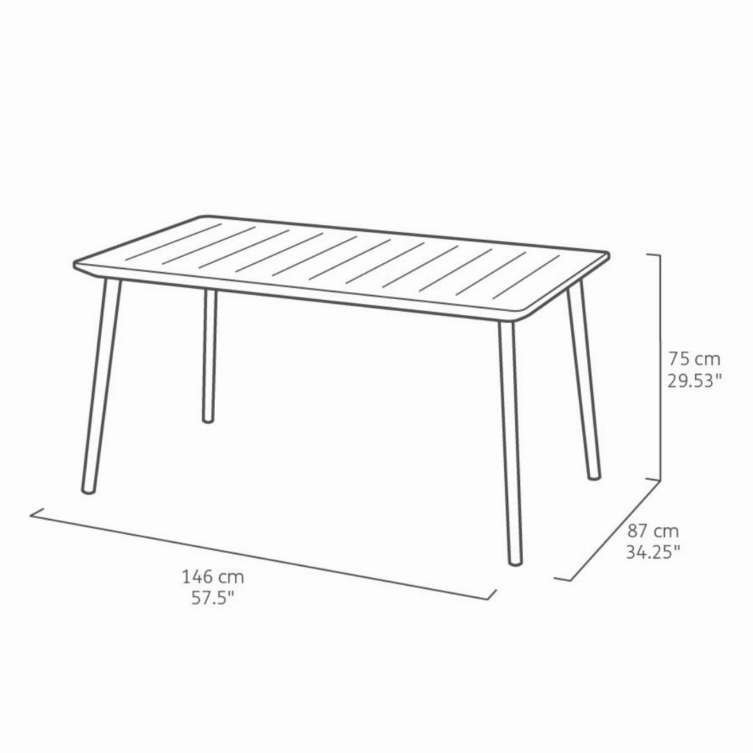 Metalea Table Bronze