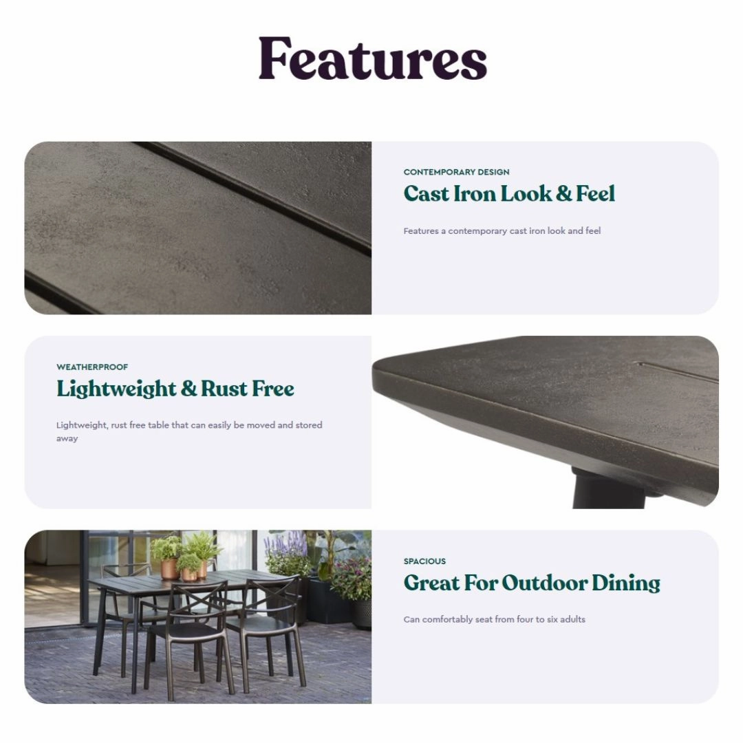 Metalea Table Bronze