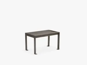 Meza 18" x 30" End Bench (Surface Mount)outdoor chair for garden and patio