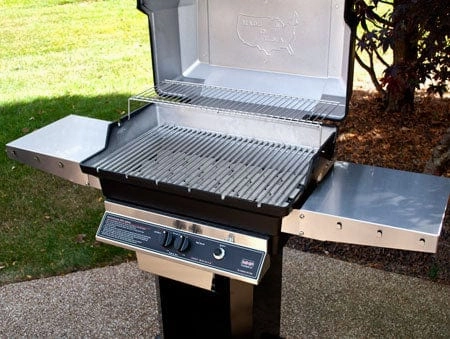MHP Modern Home Products WNK 4 Gas Grill Head with Side Shelf and Stainless Steel Grids