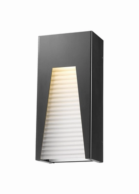 Millenial LED Outdoor Wall Mount Black SilverOutdoor wall sconces with motion sensor