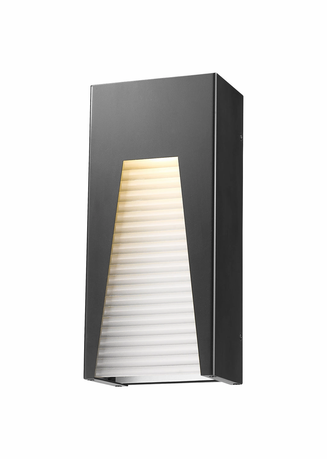 Millenial LED Outdoor Wall Mount Black SilverOutdoor wall sconces with motion sensor