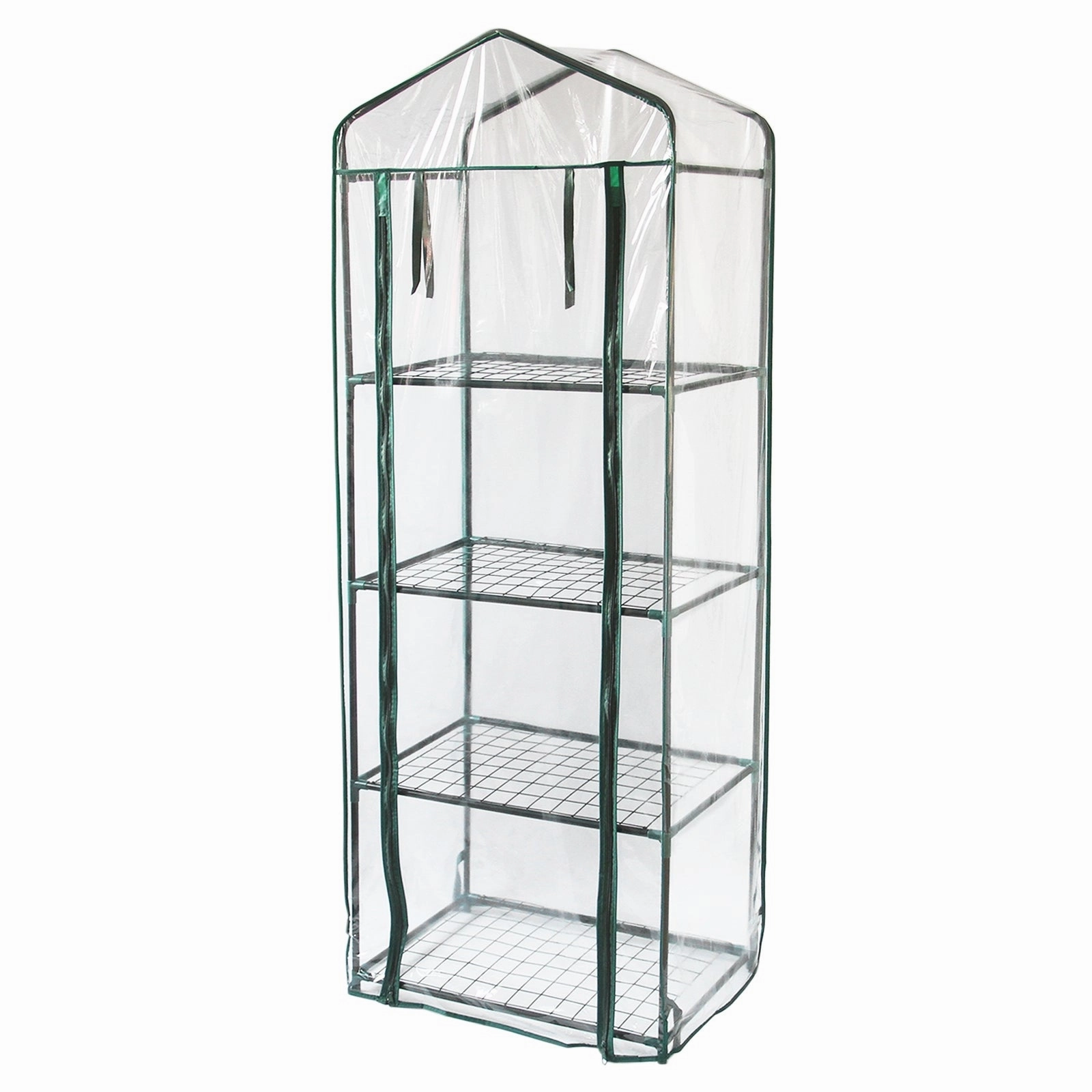 Mini Greenhouse 4 Tier with Plastic Cover professional grade gardening tool kit
