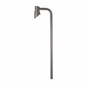 Mini Path LED Path Light Bronze On AluminumDecorative outdoor post lights