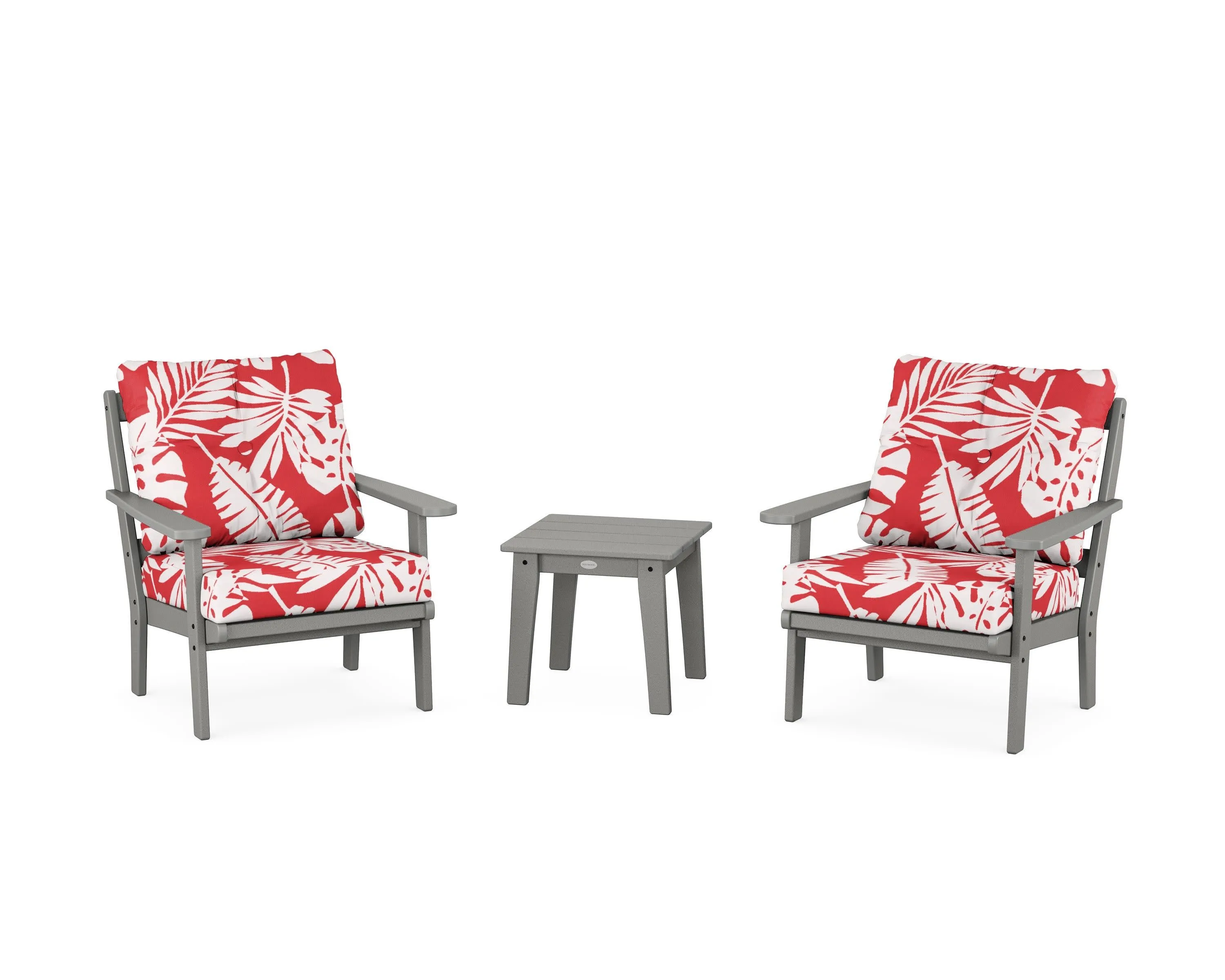 Mission 3-Piece Deep Seating Setoutdoor patio dining furniture set