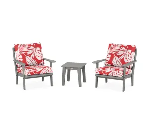 Mission 3-Piece Deep Seating Setoutdoor patio dining furniture set