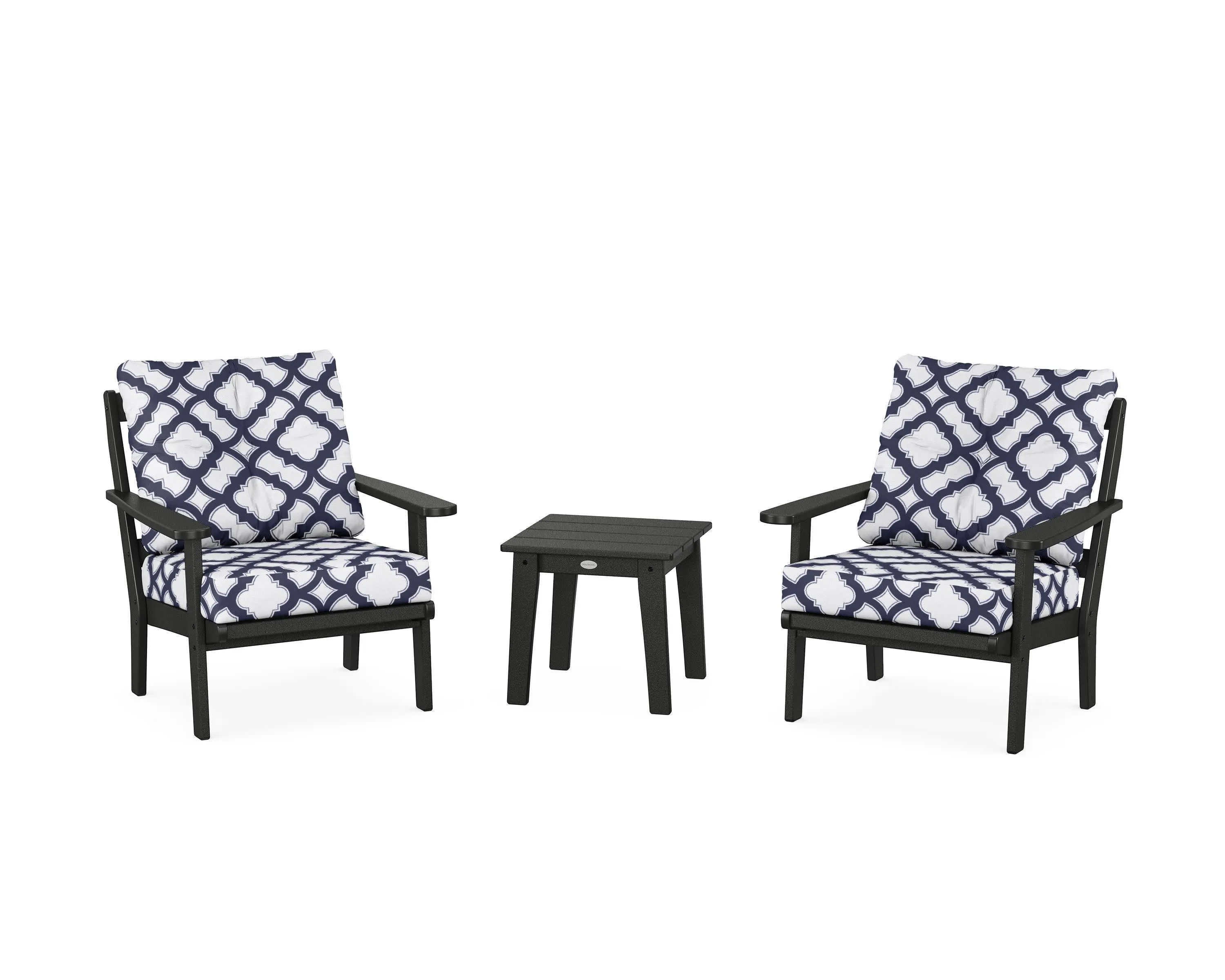 Mission 3-Piece Deep Seating Set