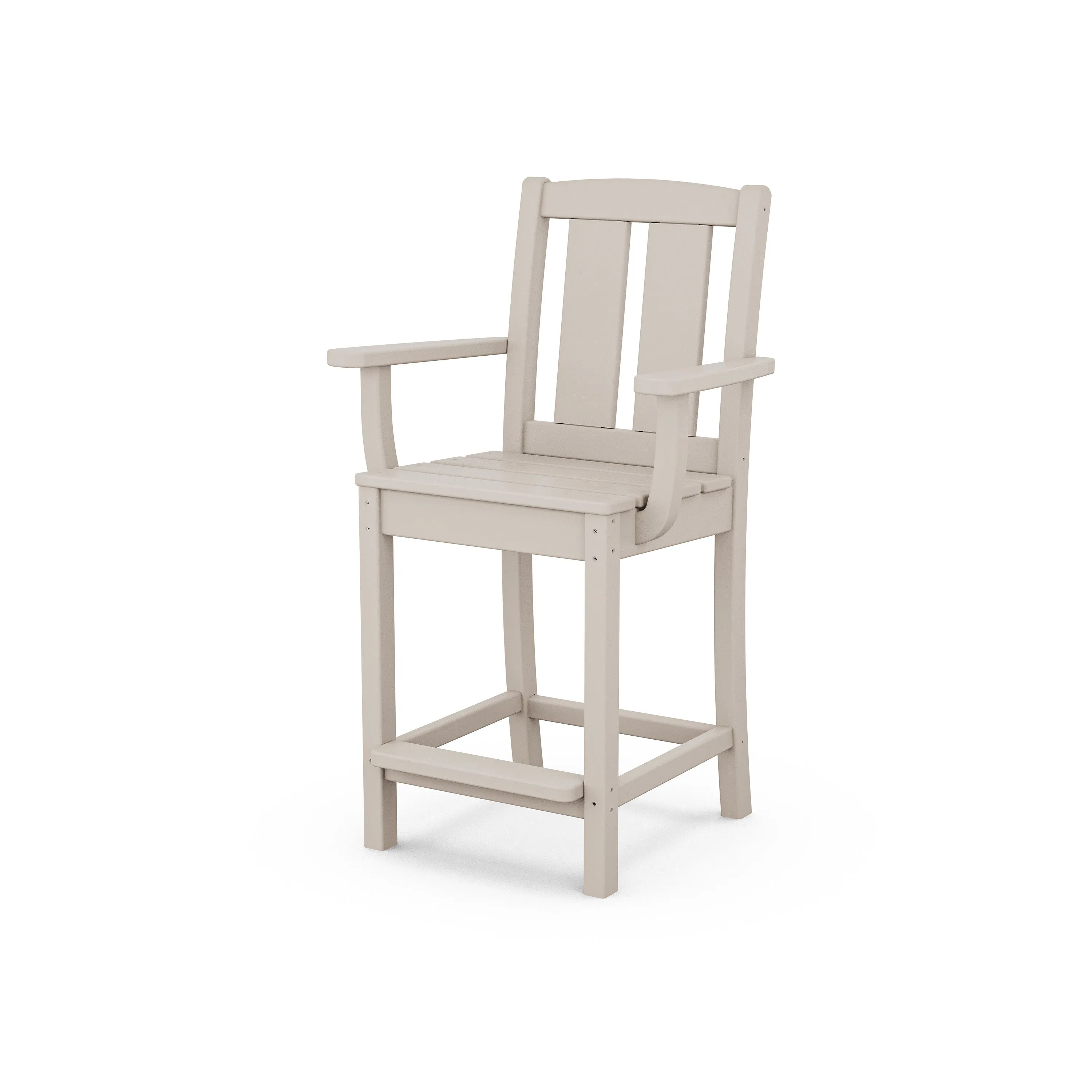 Mission Counter Arm Chair