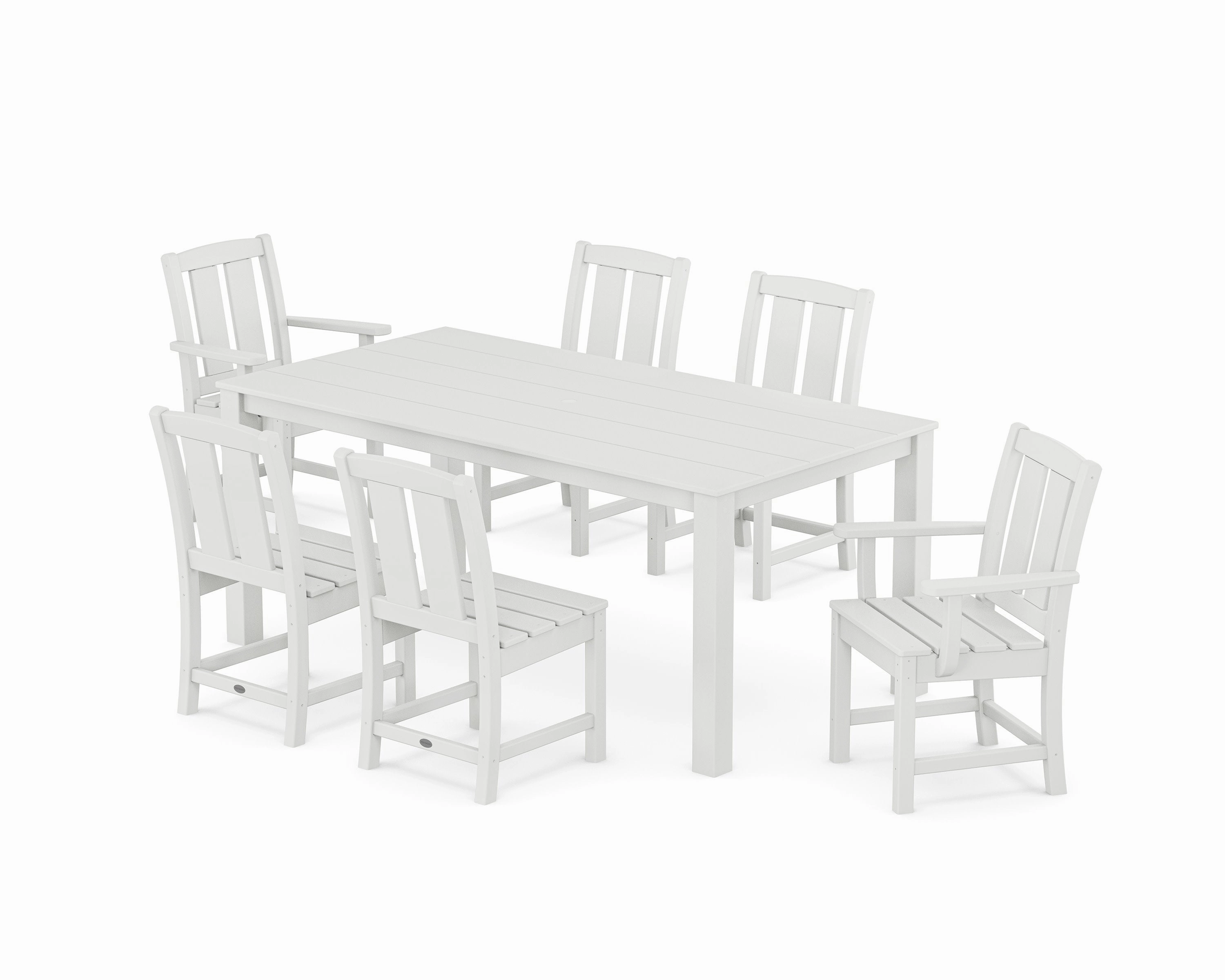 Mission 7-Piece Parsons Dining Set
