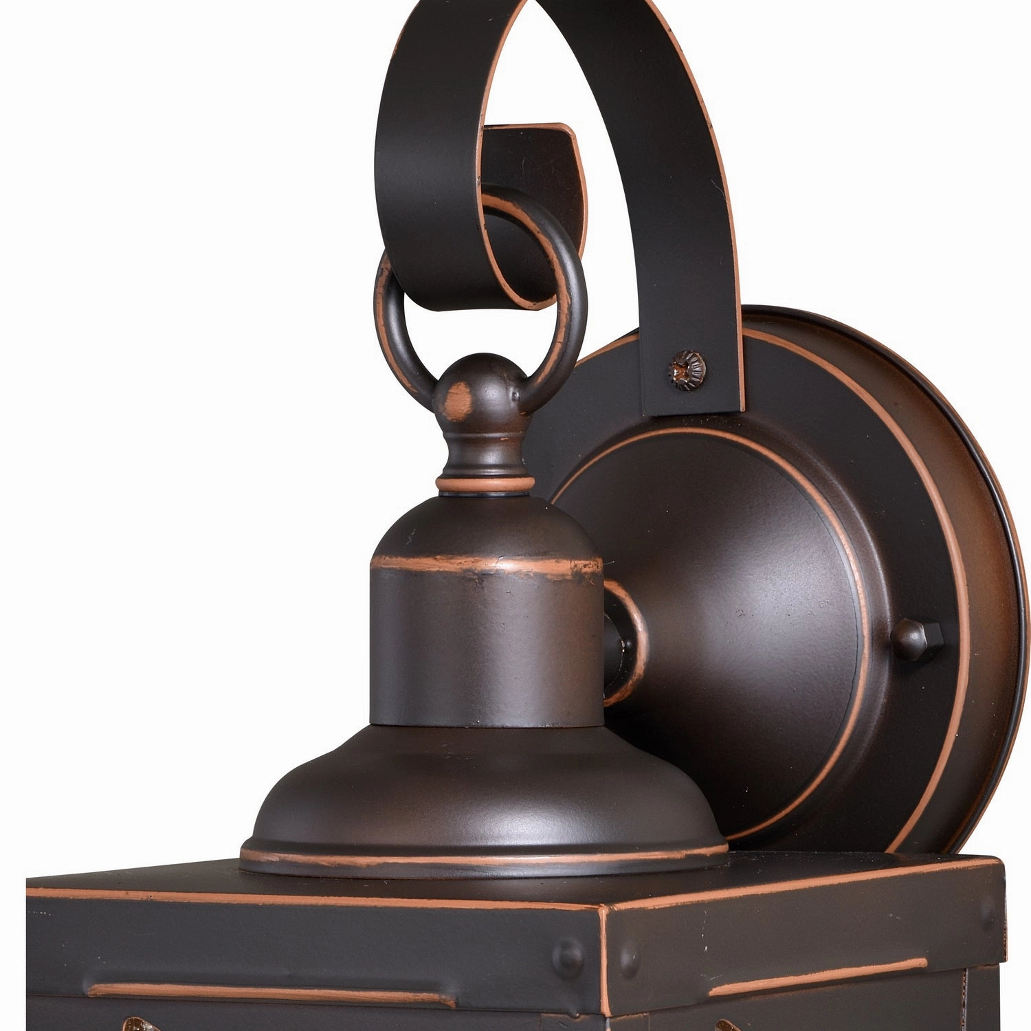 Missoula One Light Outdoor Wall Mount Burnished Bronze