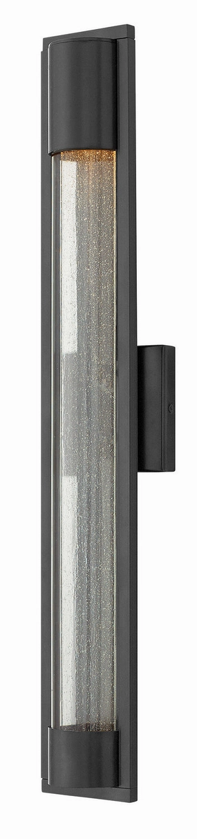 Mist LED Wall Mount Satin BlackOutdoor wall sconces with motion sensor