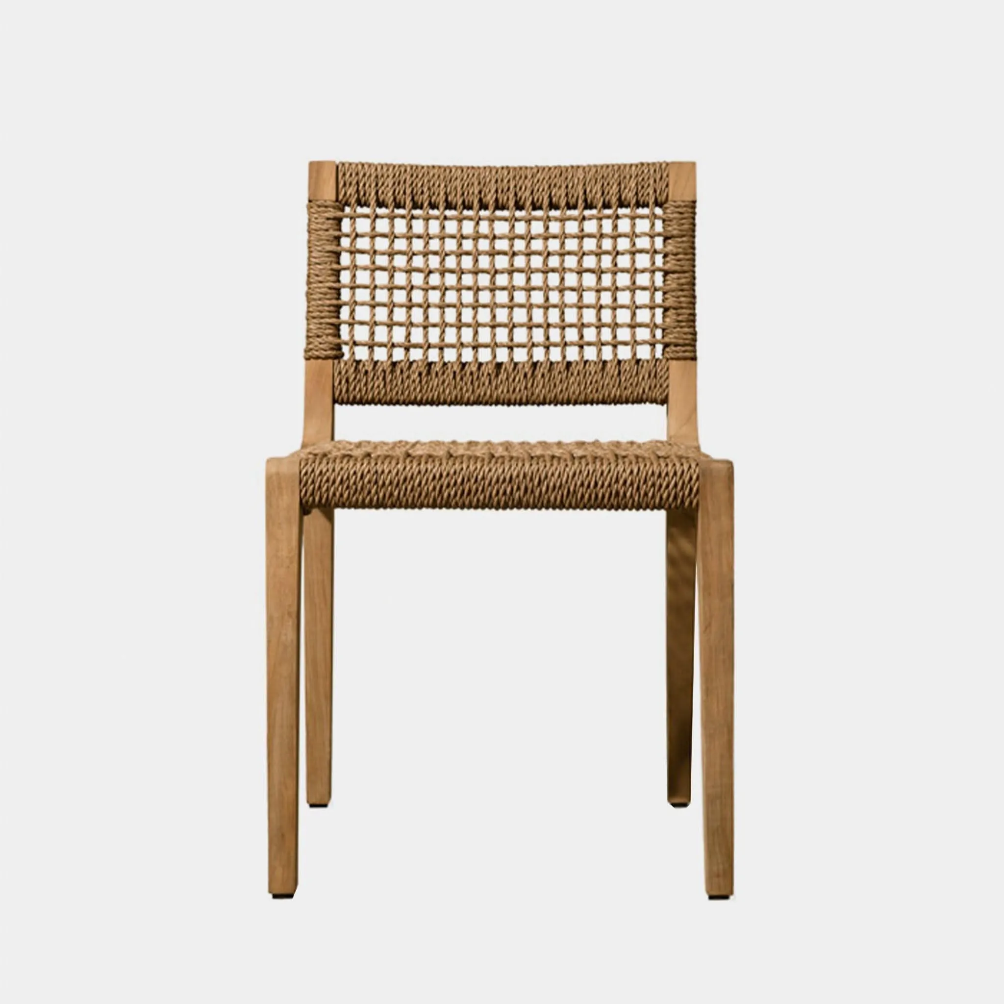 Mlb Teak Armless Dining Chair