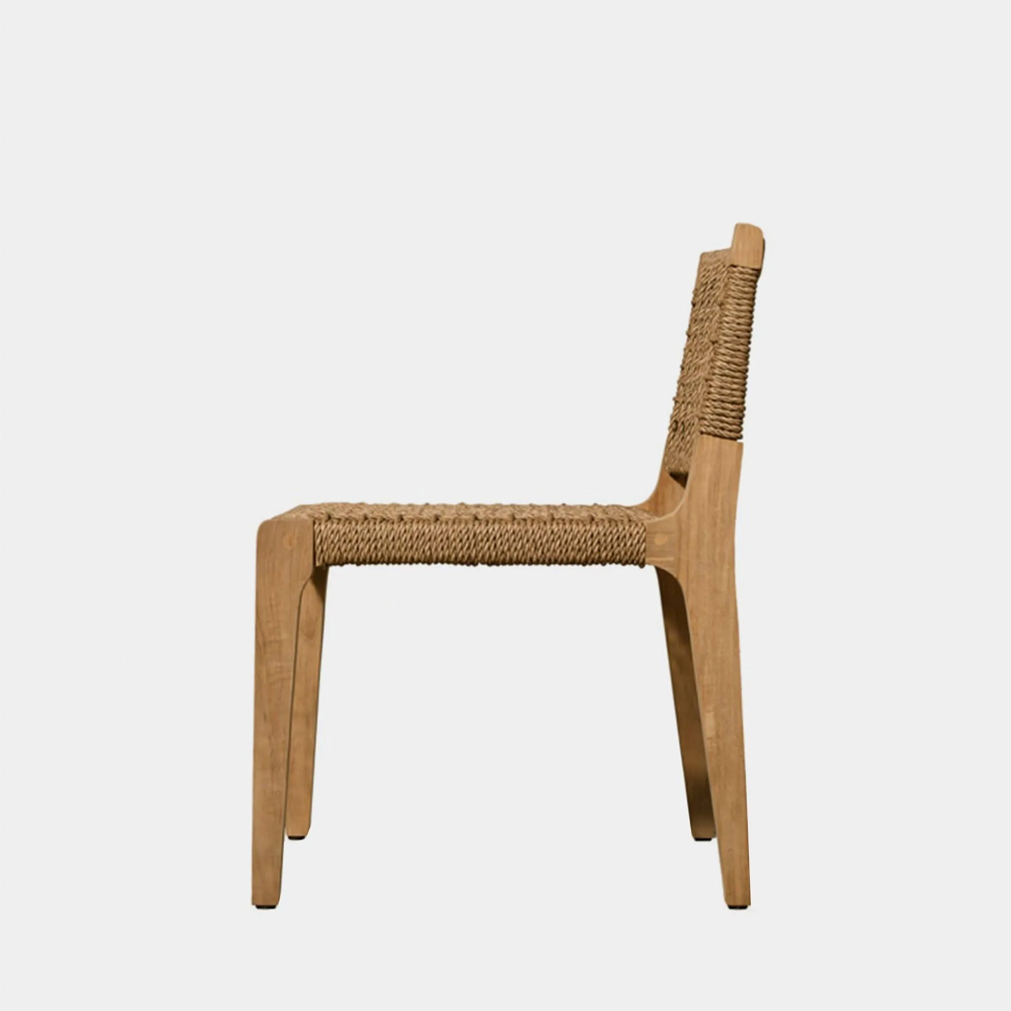 Mlb Teak Armless Dining Chair