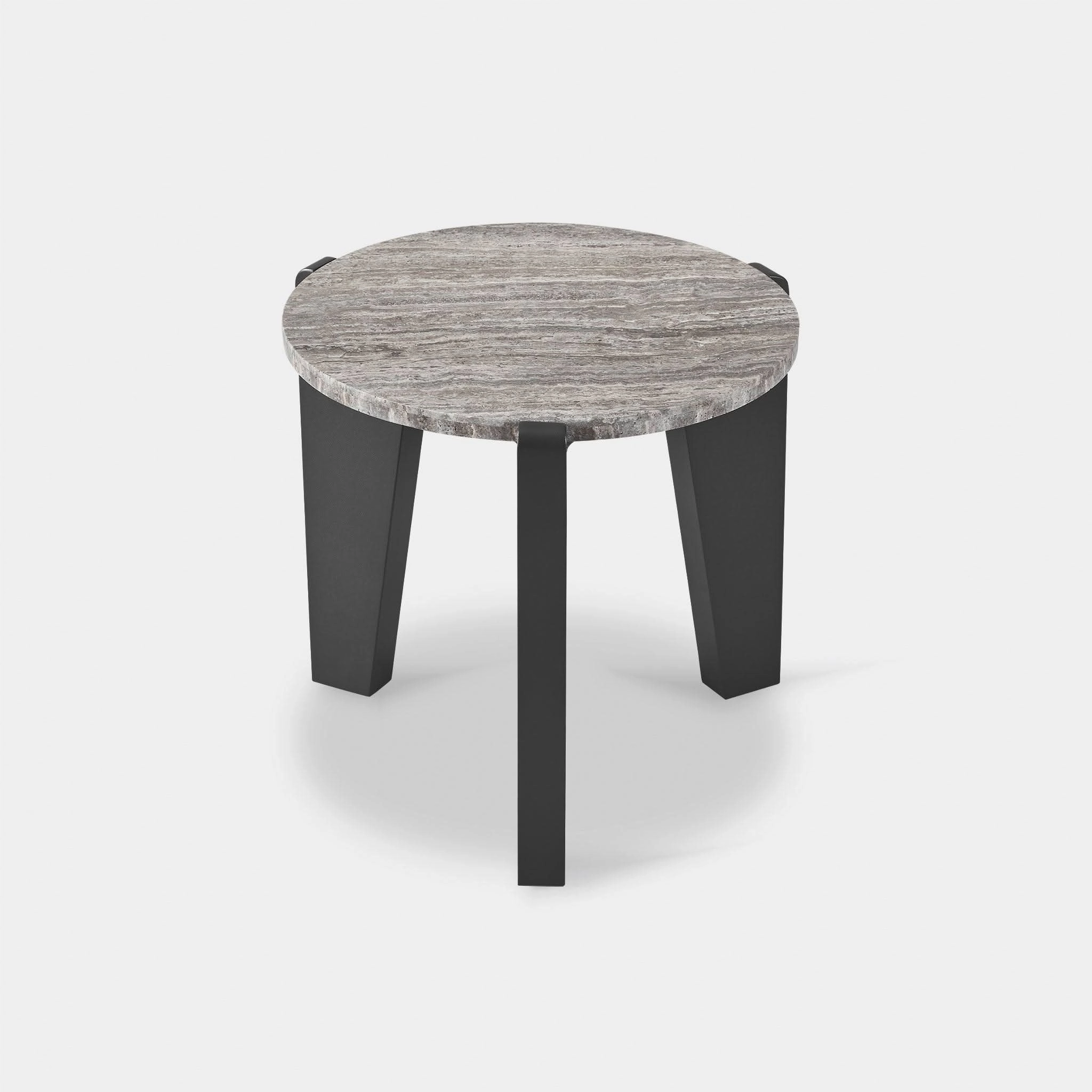MLB Aluminum Round Side Table