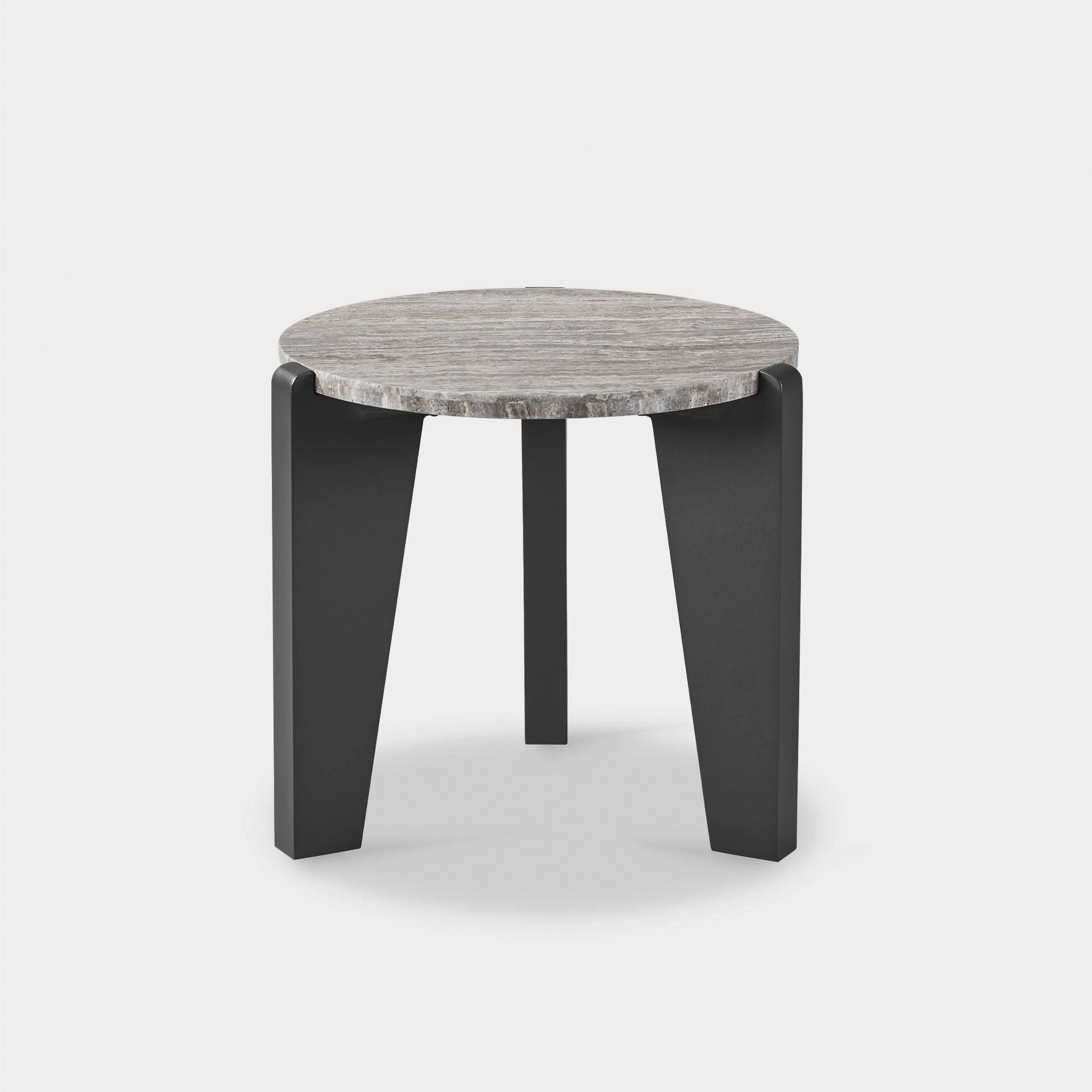 MLB Aluminum Round Side Table