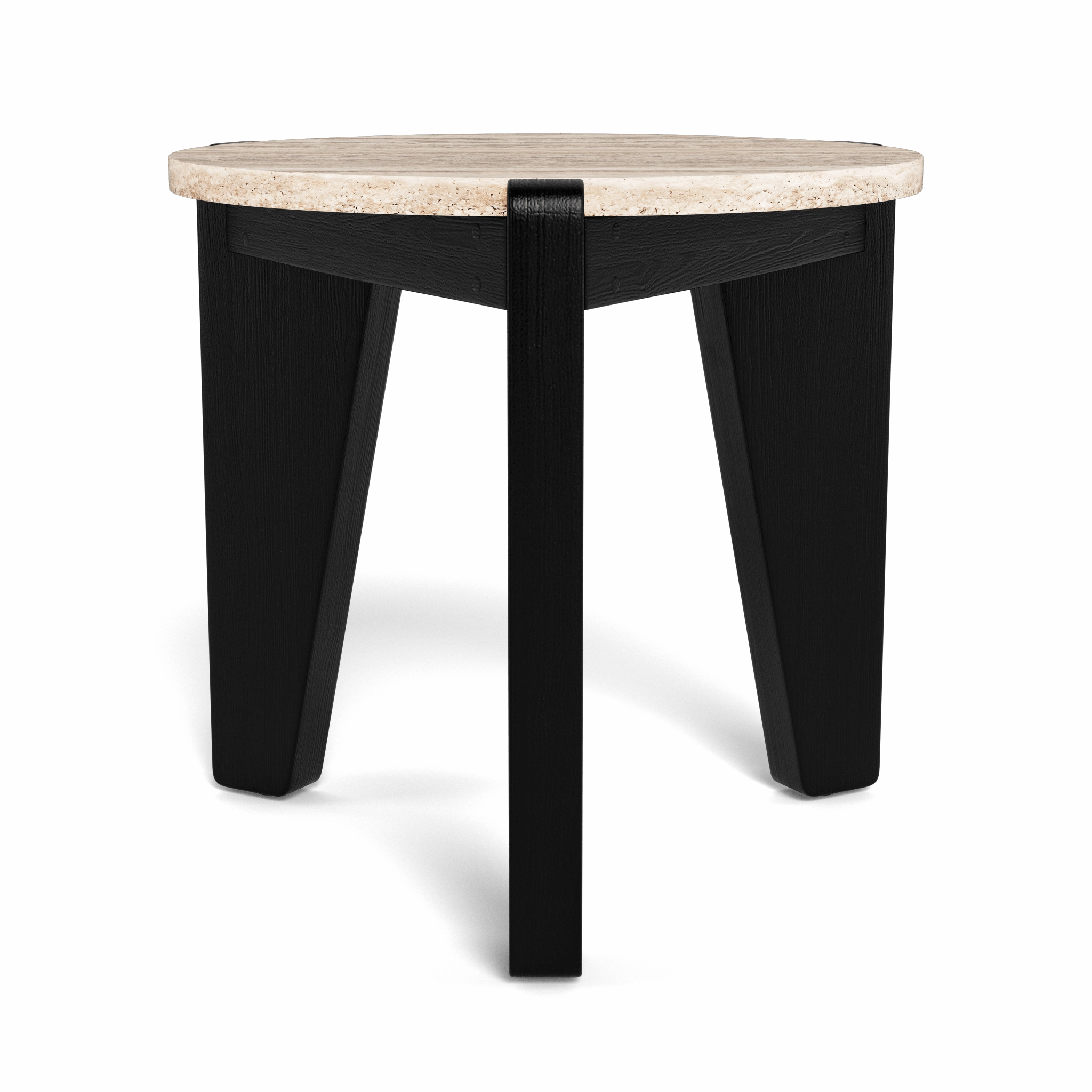 Mlb Teak Round Side Table