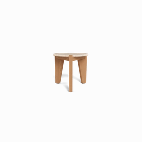 Mlb Teak Round Side Tableoutdoor side table for patio furniture