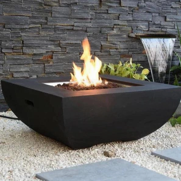 Modeno - Aurora Concrete Square Fire Pit Table OFG114