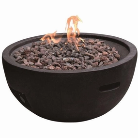 Modeno - Jefferson Concrete Fire Pit Bowl OFG119portable outdoor fire pit with lid
