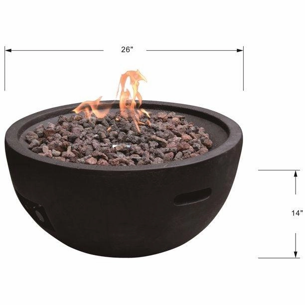 Modeno - Jefferson Concrete Fire Pit Bowl OFG119