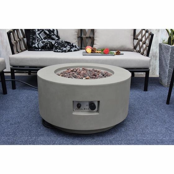 Modeno - Waterford Round Concrete Fire Pit Table OFG152