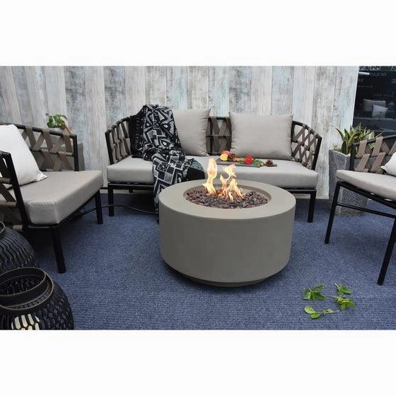 Modeno - Waterford Round Concrete Fire Pit Table OFG152