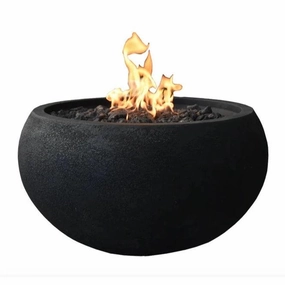 Modeno - York Round Concrete Fire Pit Bowl OFG115portable outdoor fire pit with lid
