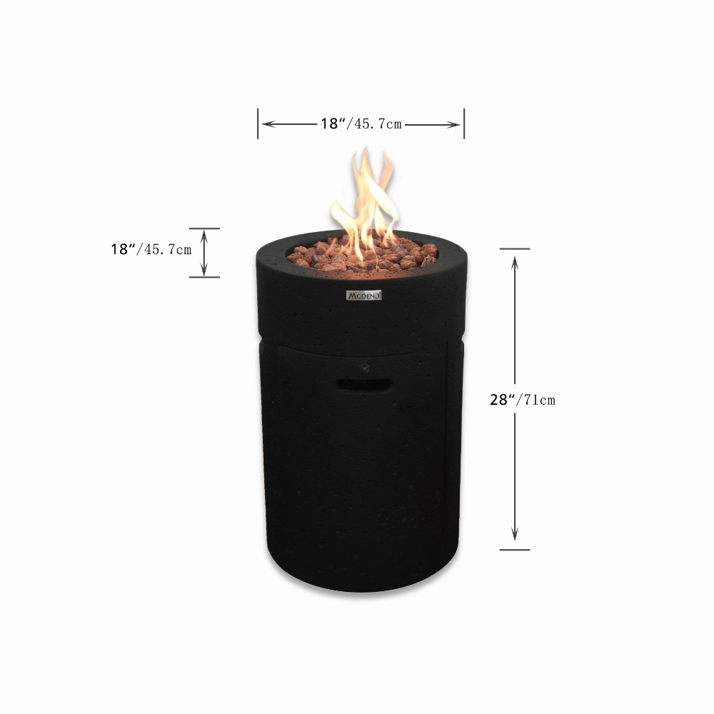 Modeno Lava Tube Fire Pit OFG602-LP
