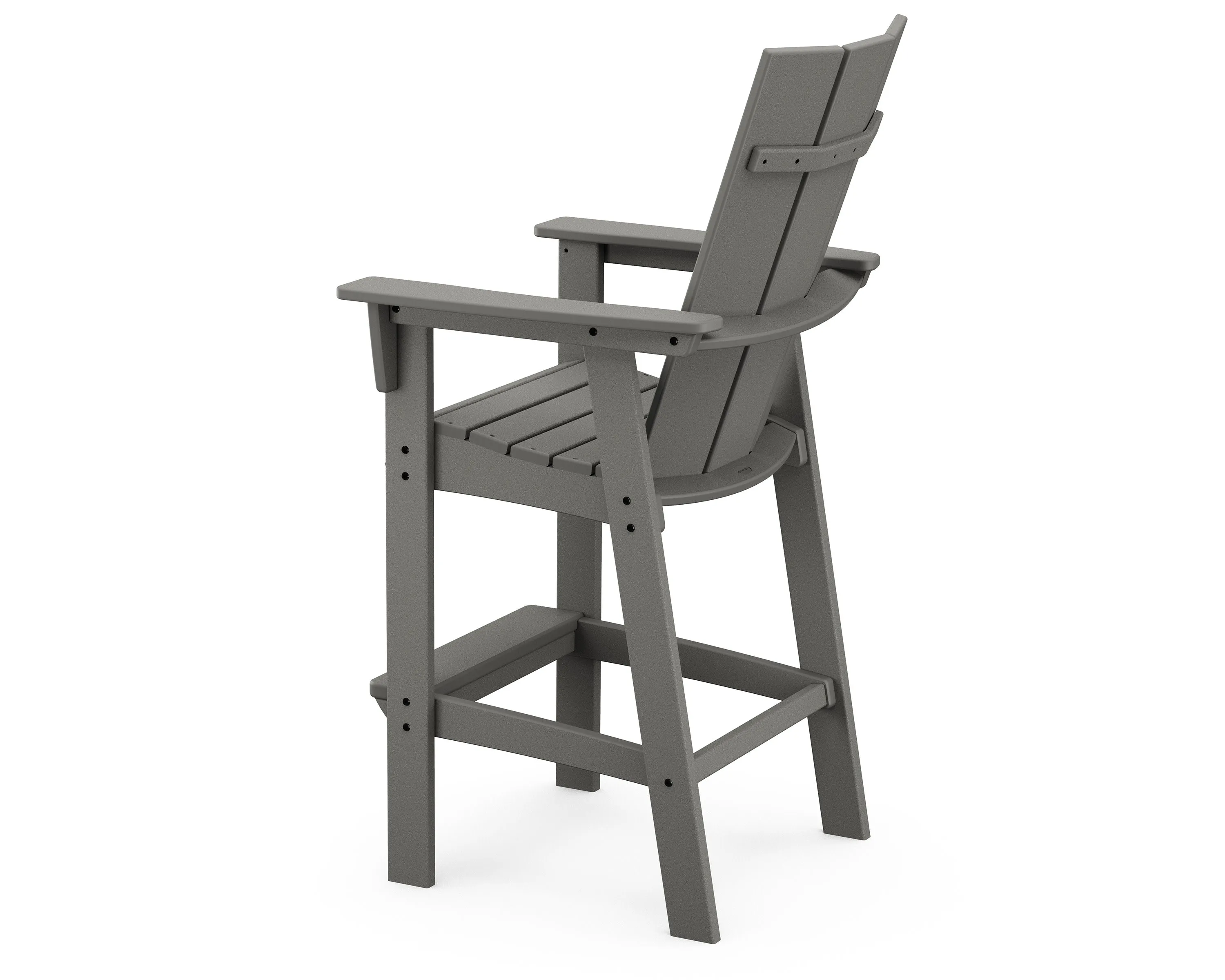 Modern Curveback Adirondack Bar Chair