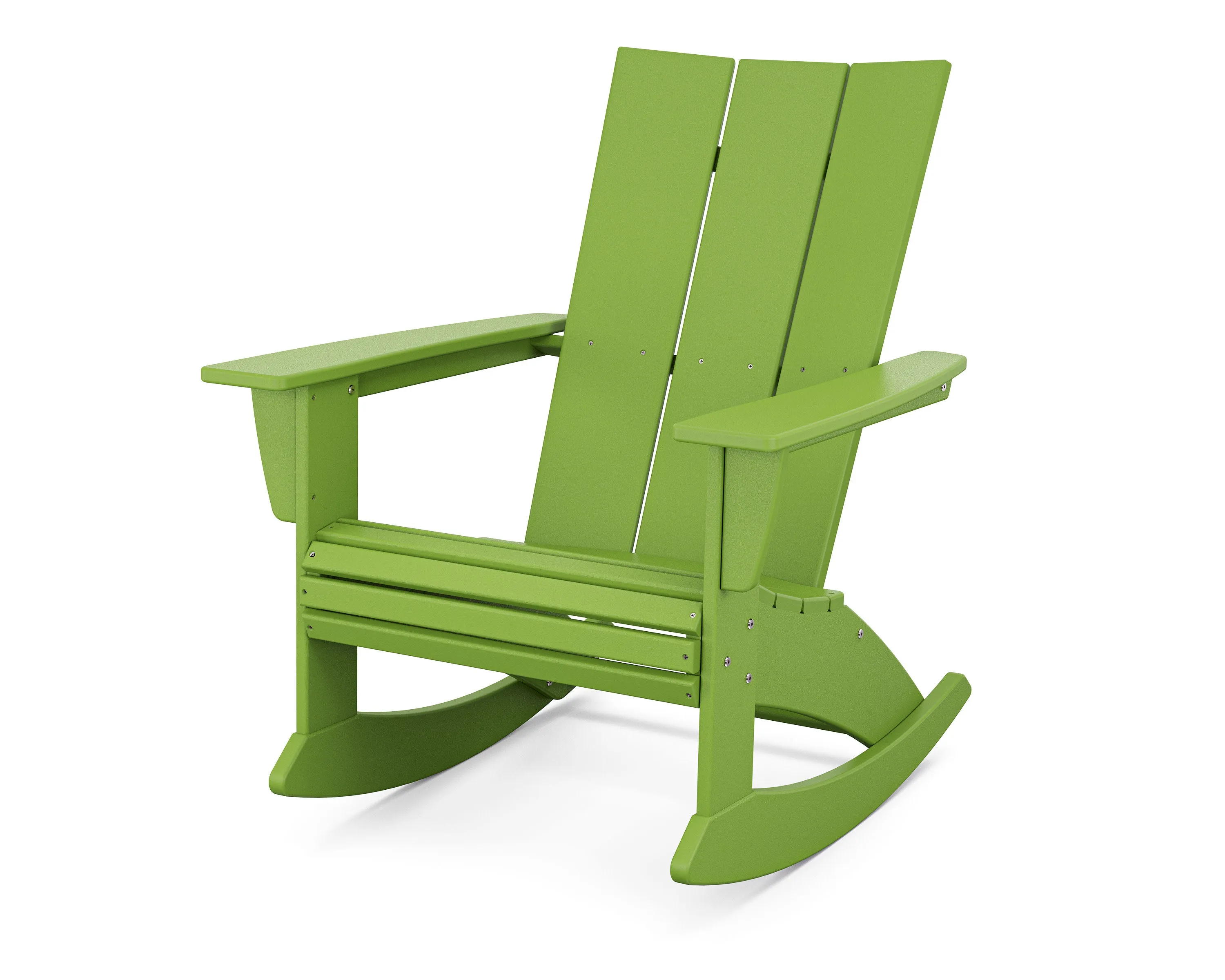 Modern Curveback Adirondack Rocking Chair