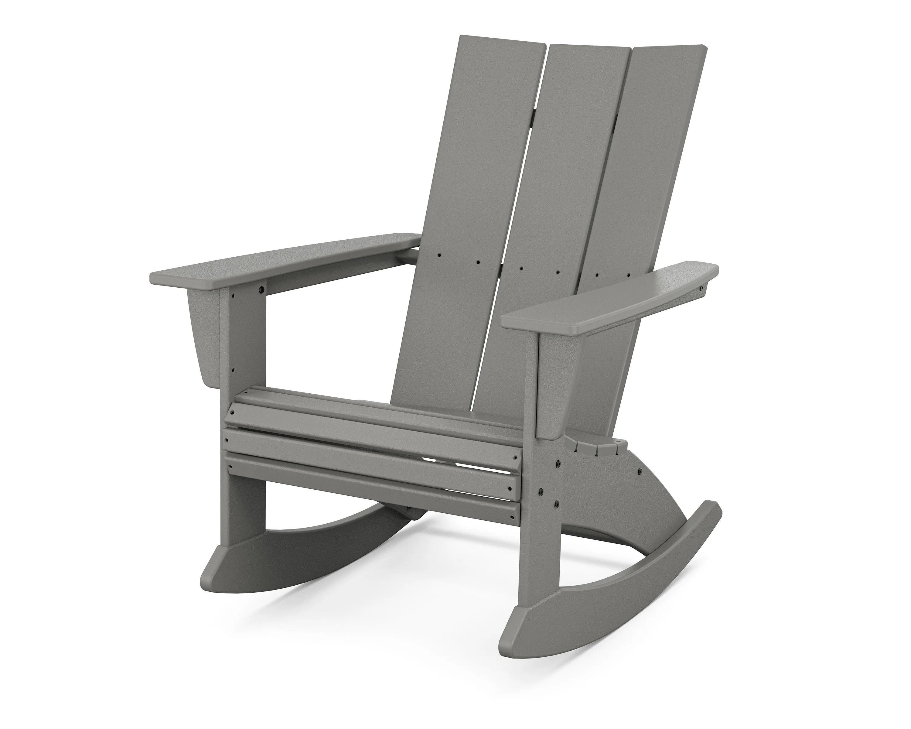 Modern Curveback Adirondack Rocking Chairoutdoor patio dining furniture set