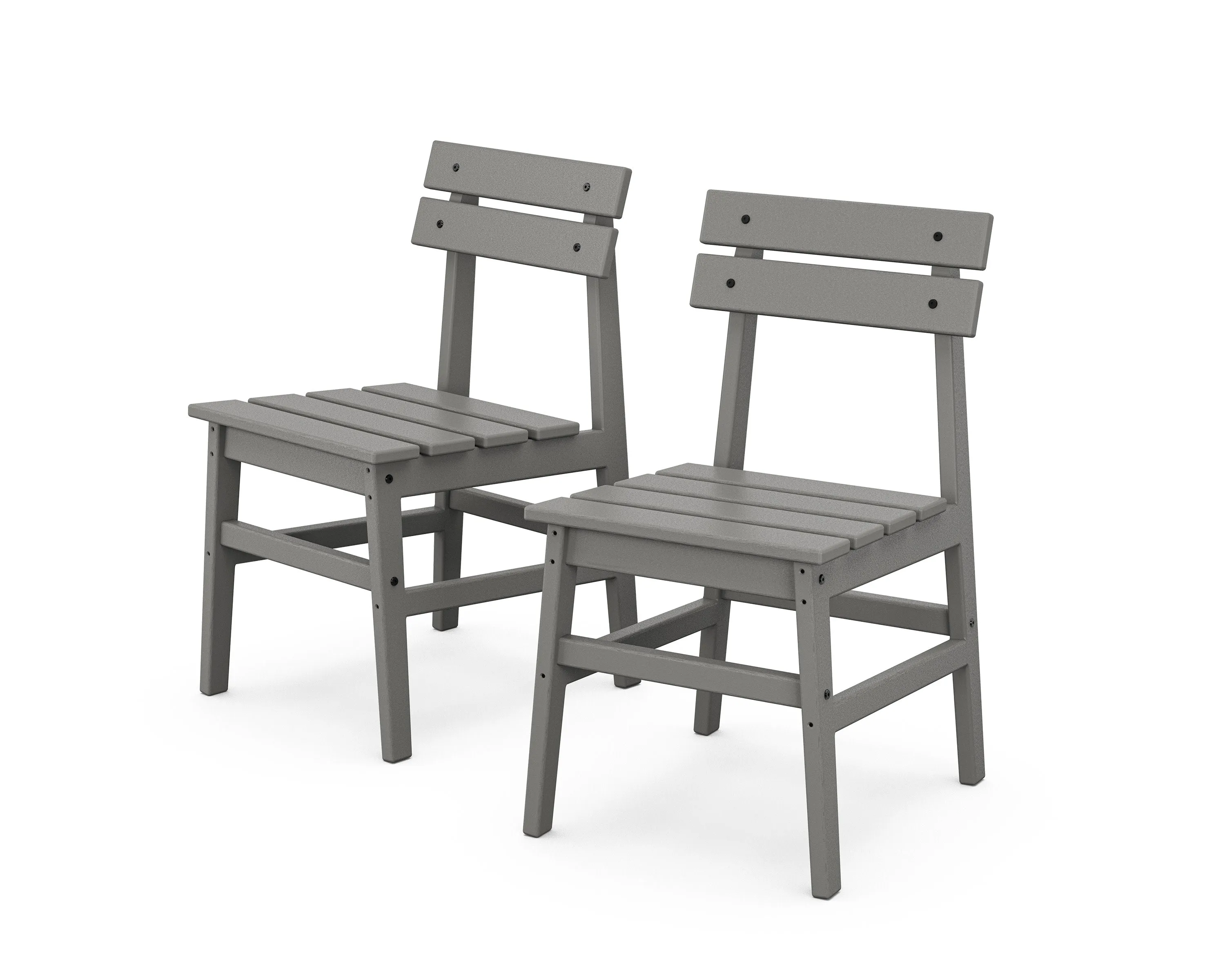 Modern Studio Plaza Chair 2-Packoutdoor patio dining furniture set