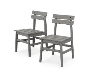 Modern Studio Plaza Chair 2-Packoutdoor patio dining furniture set