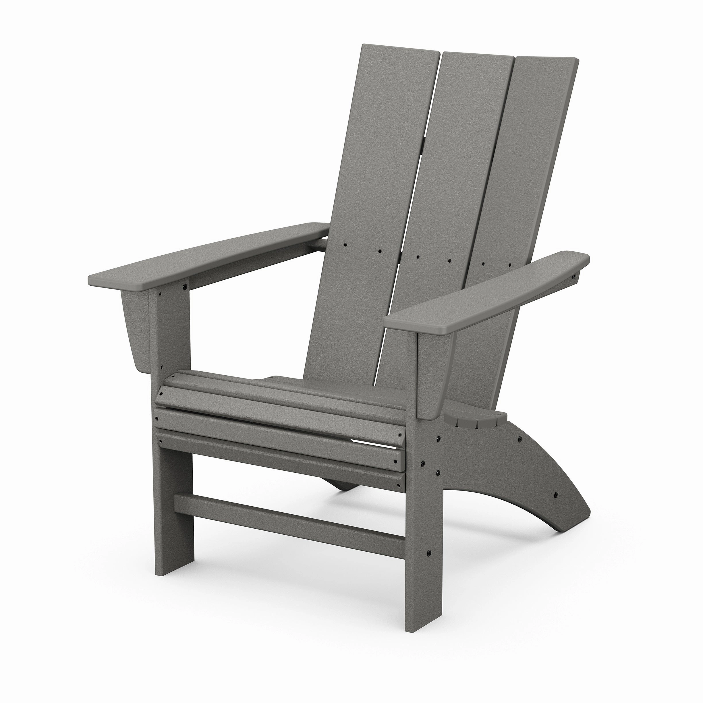 Modern Curveback Adirondack ChairHDPE eco-friendly polywood furniture set