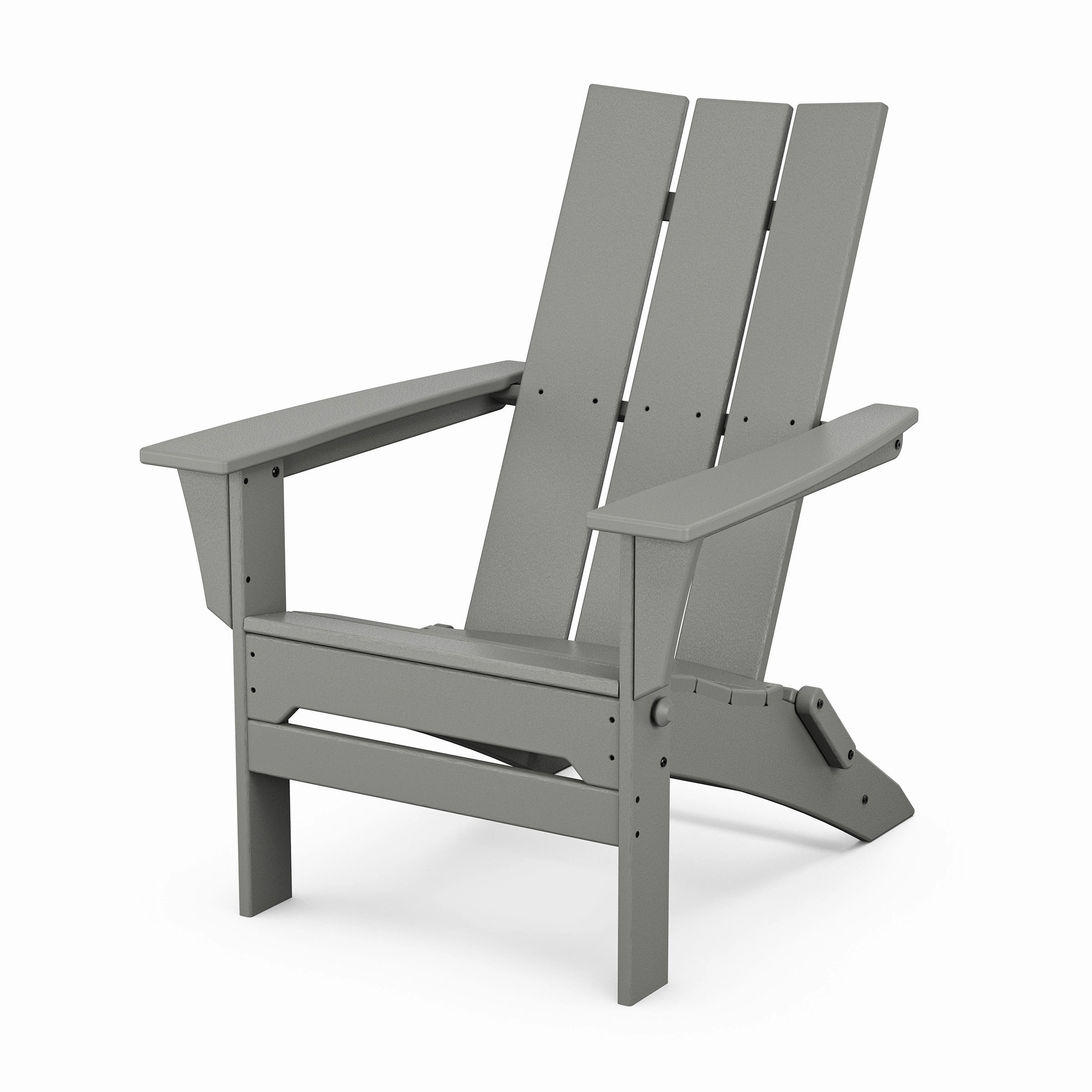 Modern Folding AdirondackHDPE eco-friendly polywood furniture set