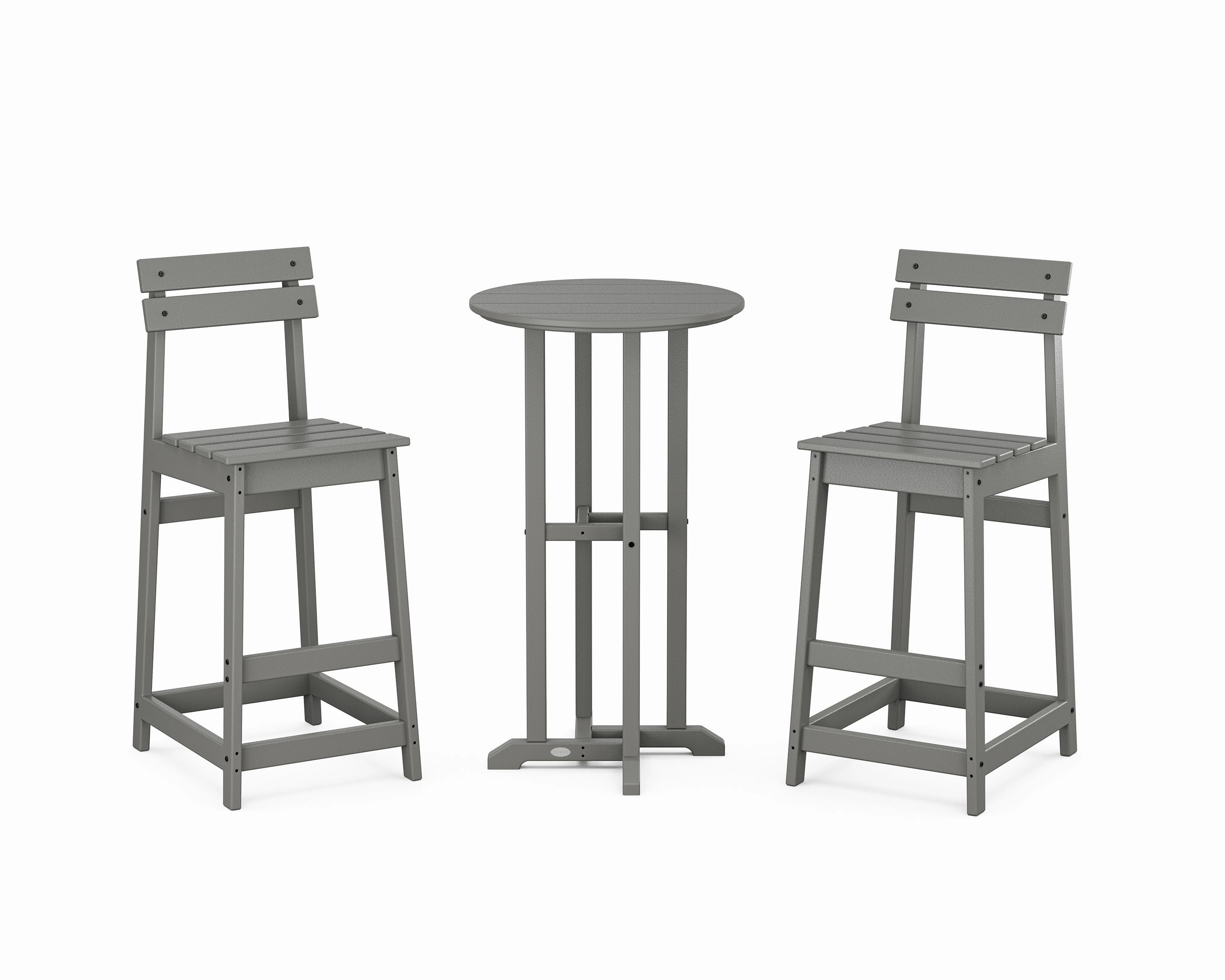 Modern Studio Plaza Bar Chair 3-Piece Bistro Setoutdoor patio furniture set