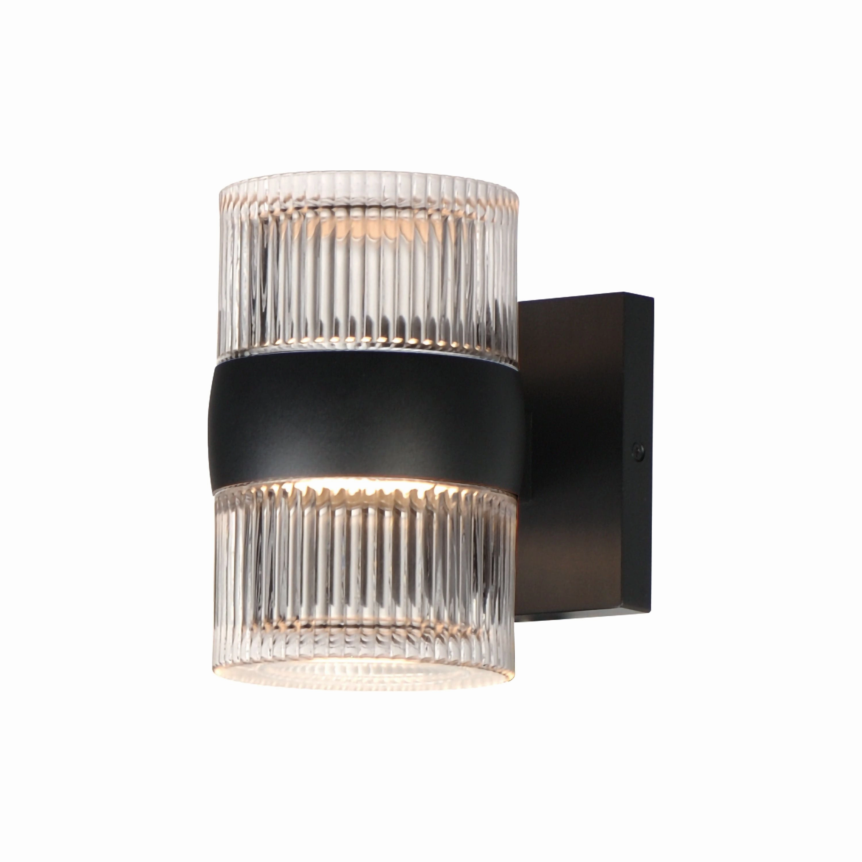 Modular 2-Light LED Outdoor SconceWeatherproof outdoor lighting