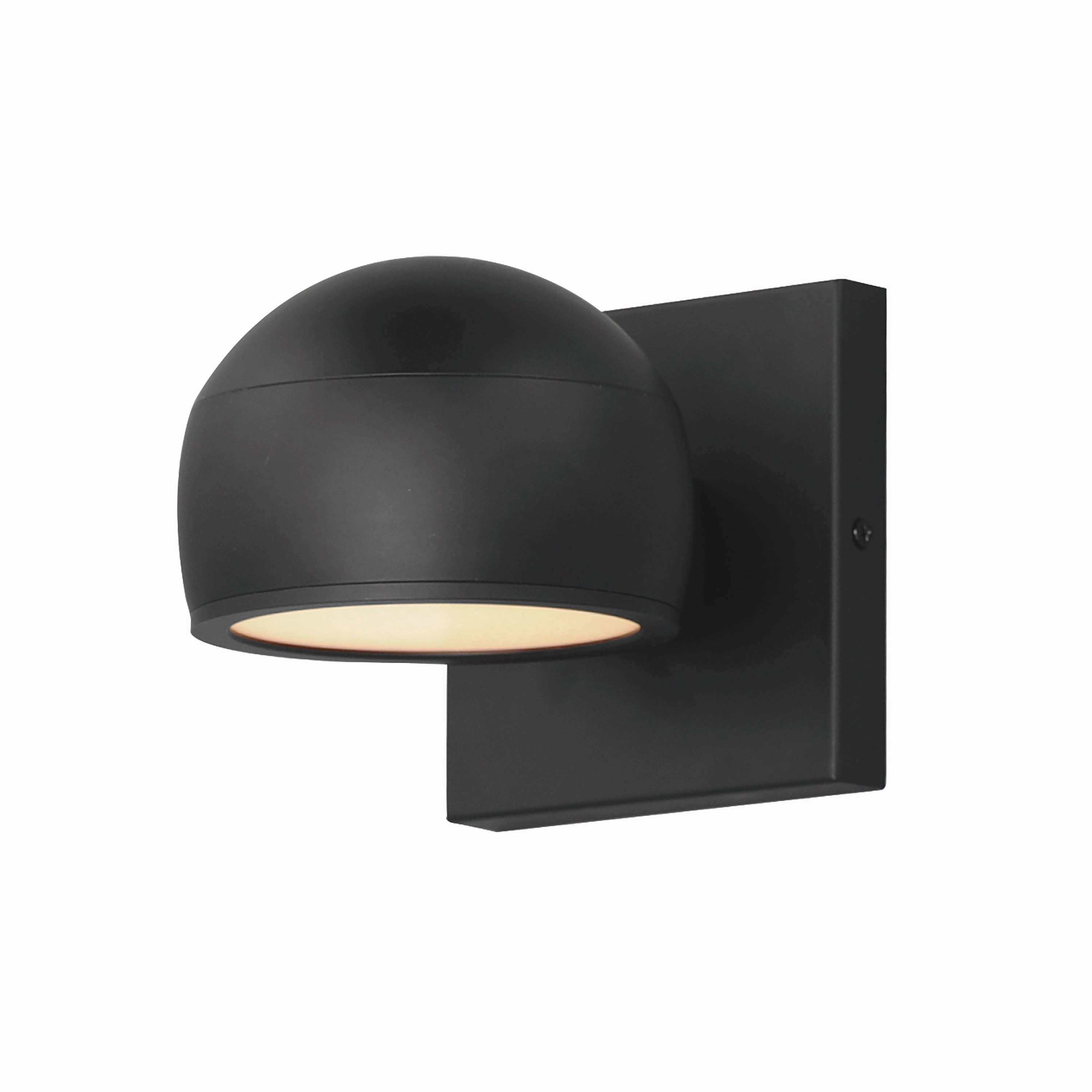 Modular Dome 1-Light LED Outdoor Wall LightWeatherproof outdoor lighting
