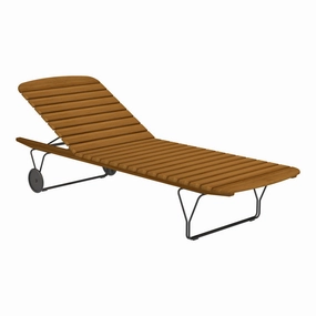 MOLO Sunbed w/ WheelsPatio reclining sun chair