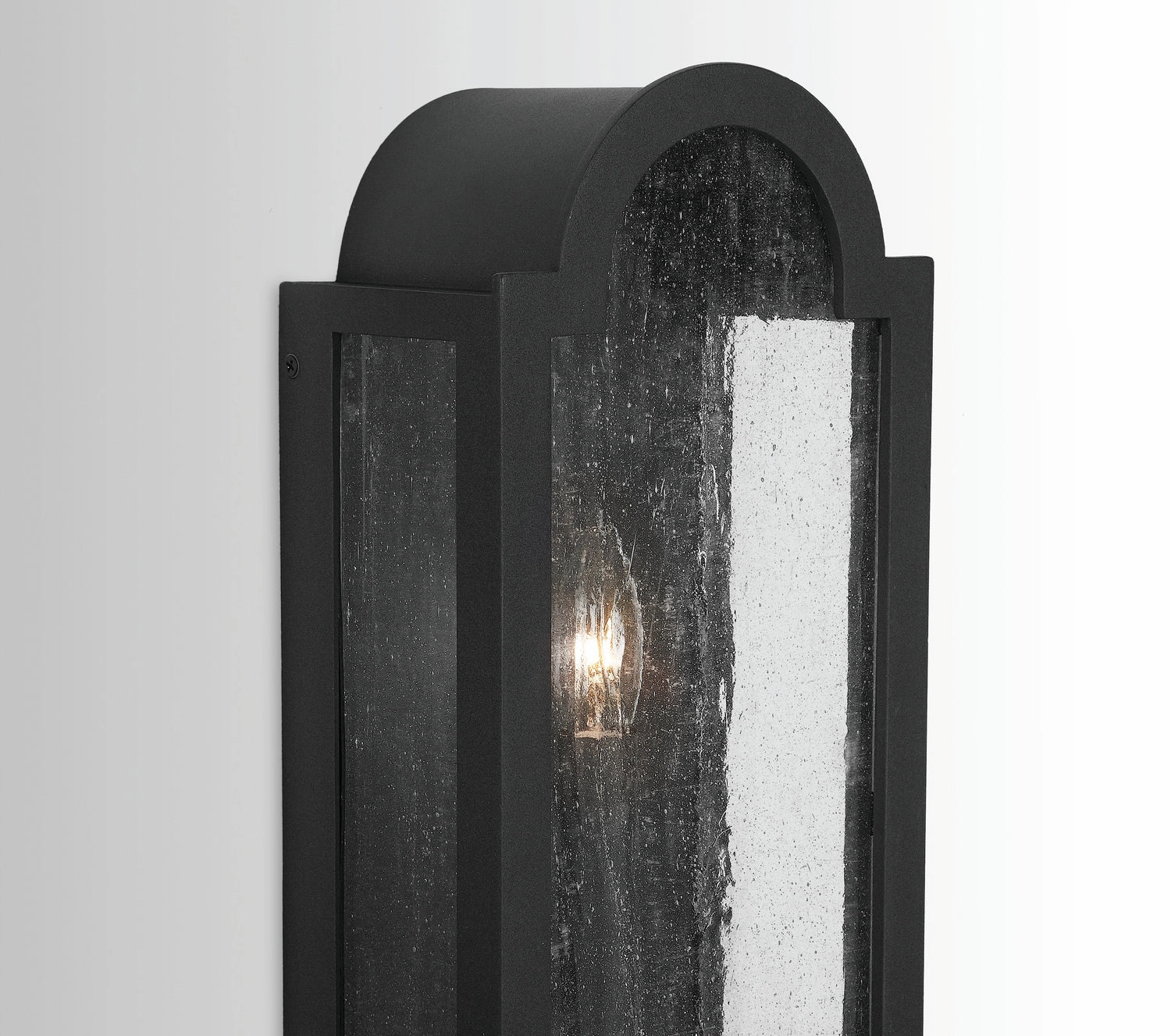 Monroe One Light Wall Mount Black