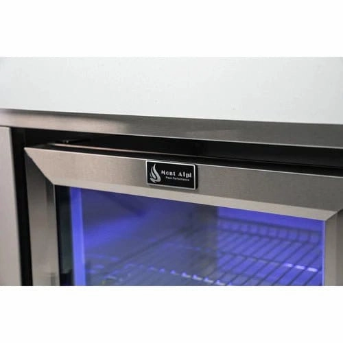 Mont Alpi Stainless Steel Beverage Center and Kegerator MA-BEVKEG
